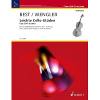 Leichte Cello-Etüden Band 2