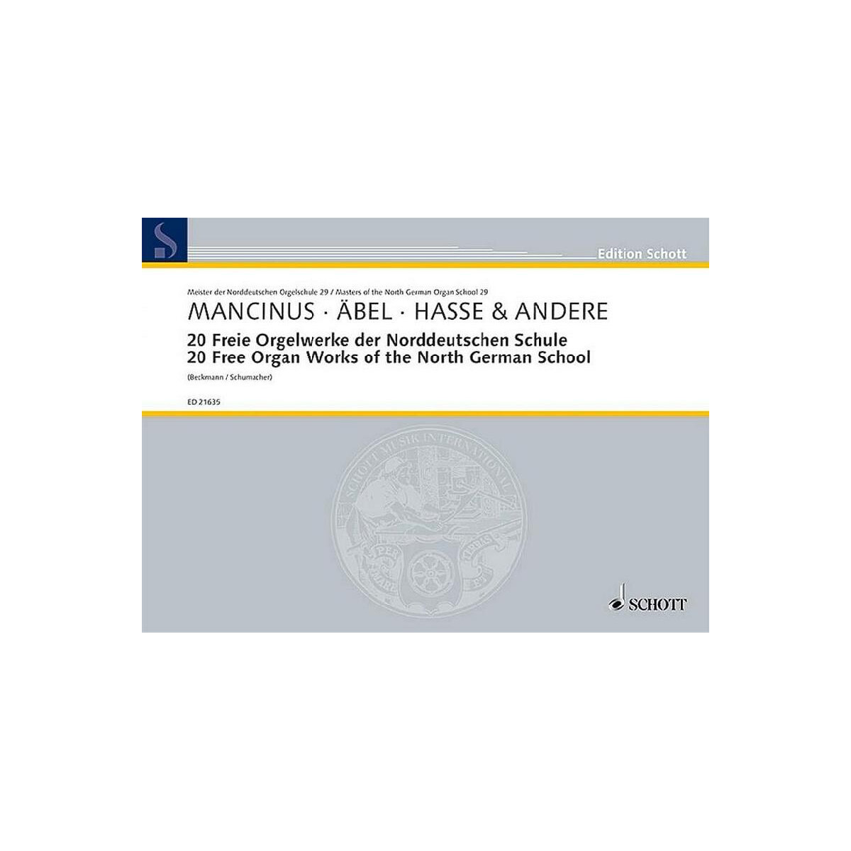 20 freie Orgelwerke der Norddeutschen Schule