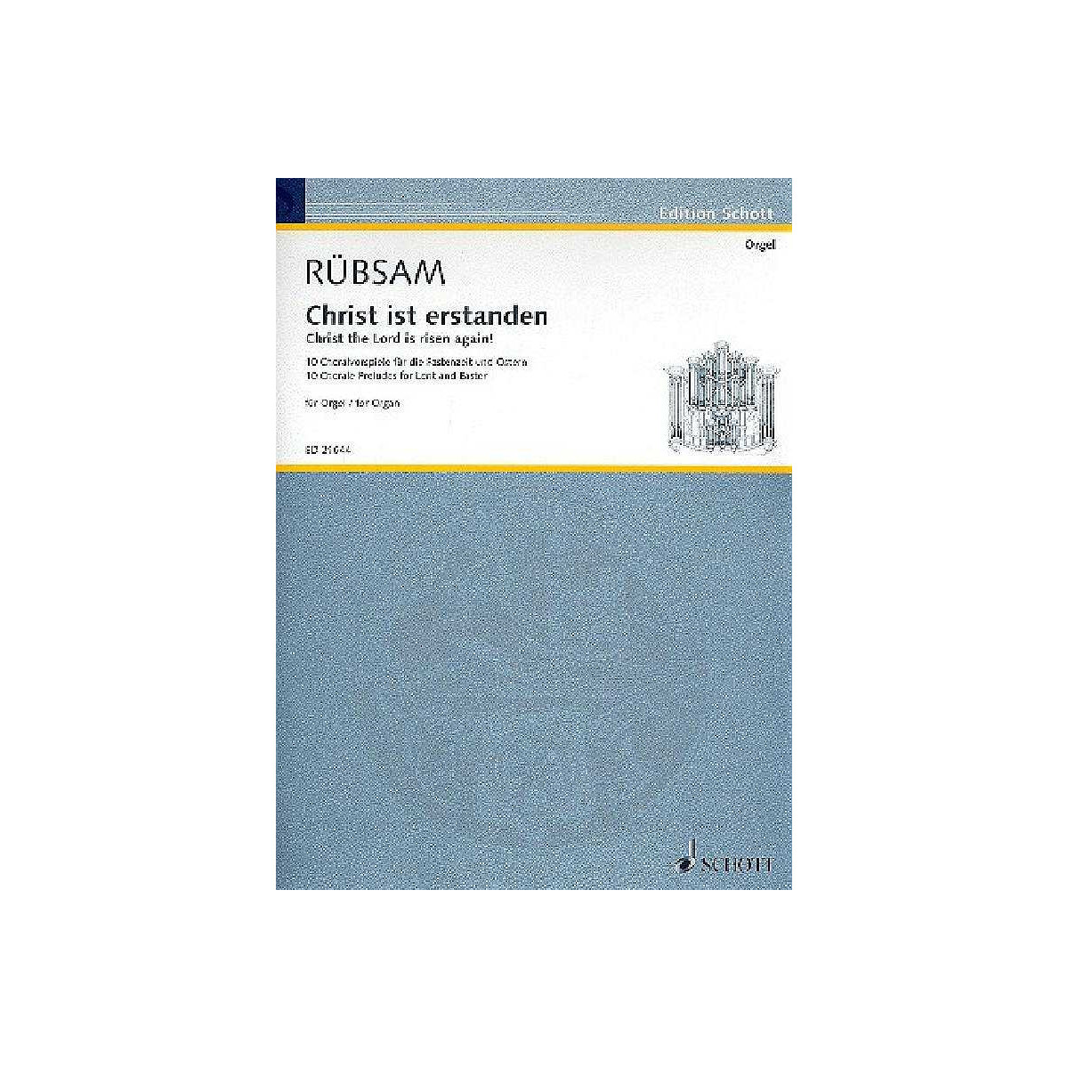 Christ ist erstanden für Orgel