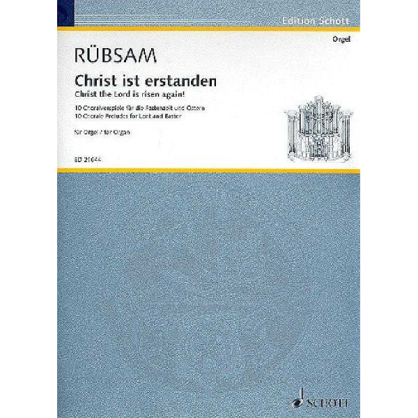 Christ ist erstanden für Orgel