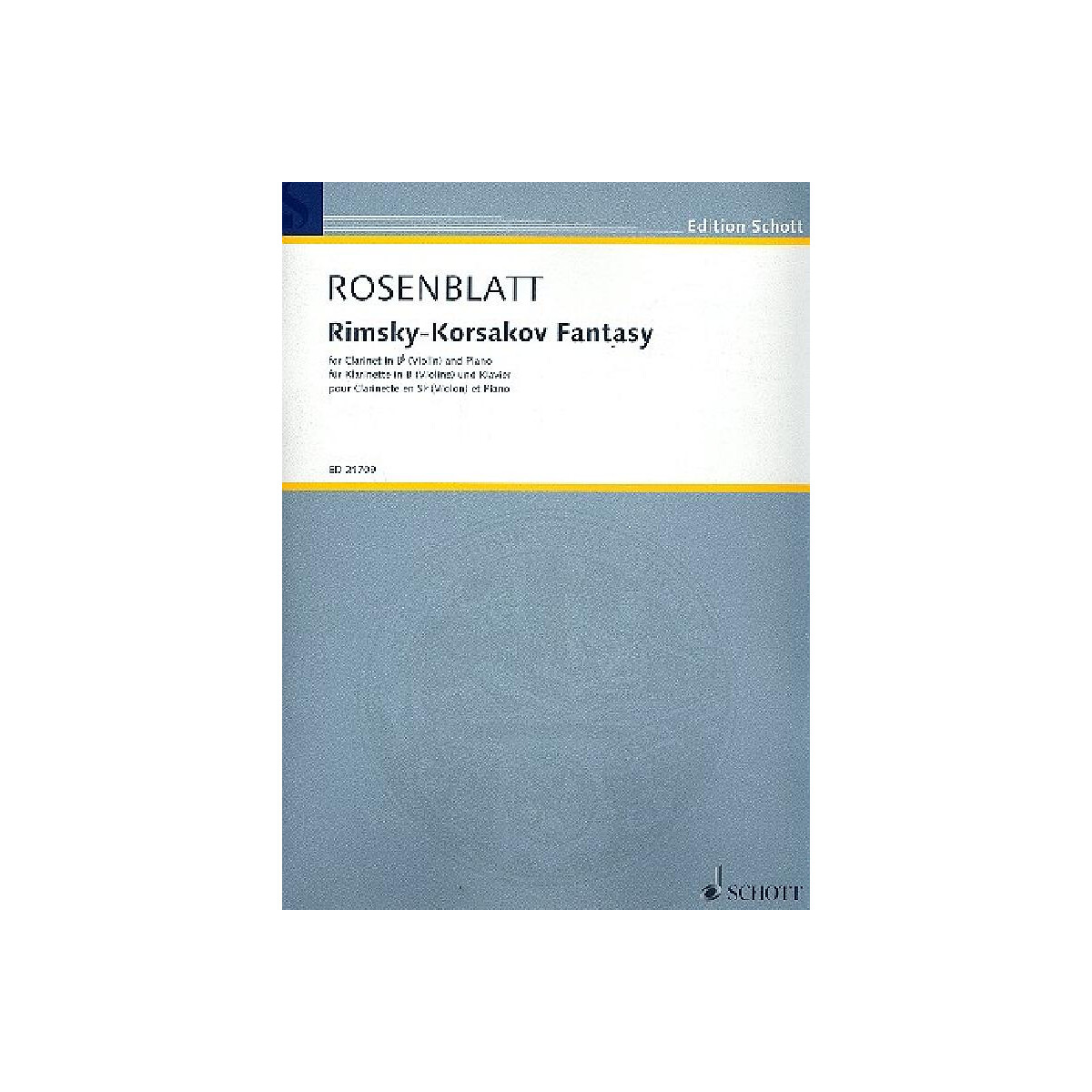 Rimski-Korsakow-Fantasie für Klarin box