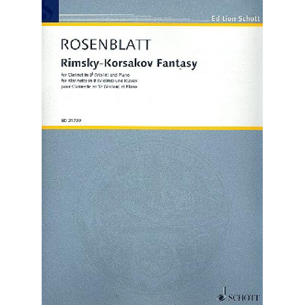 Rimski-Korsakow-Fantasie für Klarinette