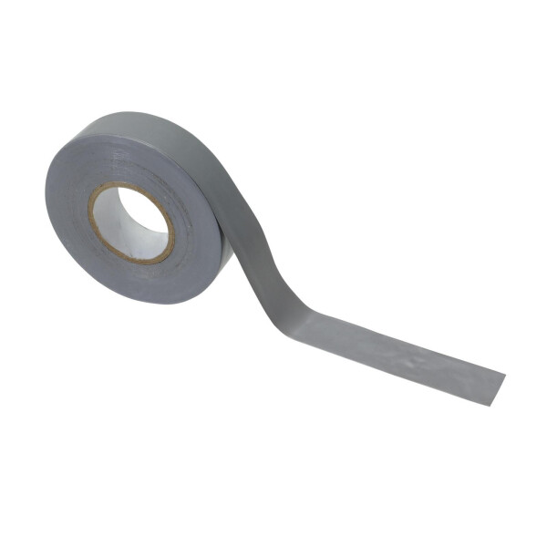 Accessory insulating tape PVC gray 19mmx25m