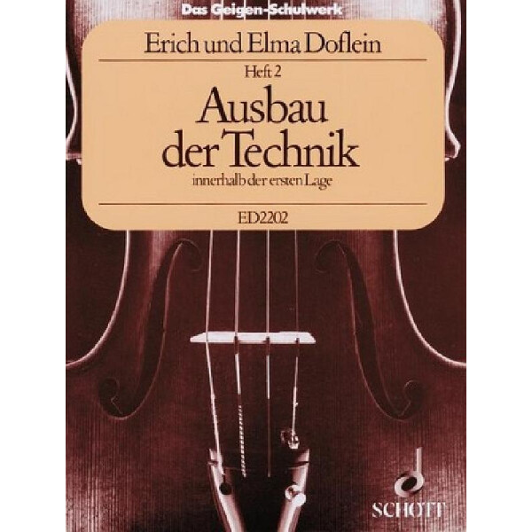 Das Geigenschulwerk Band 2 Ausbau