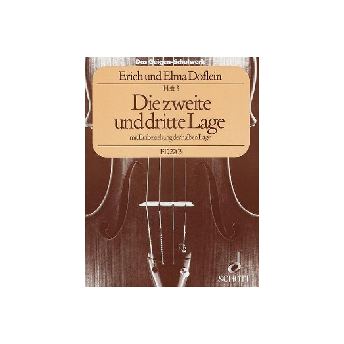 Das Geigenschulwerk Band 3 box