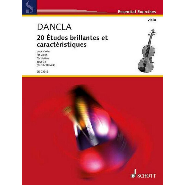 20 Études brillantes et caractéristiques op.73