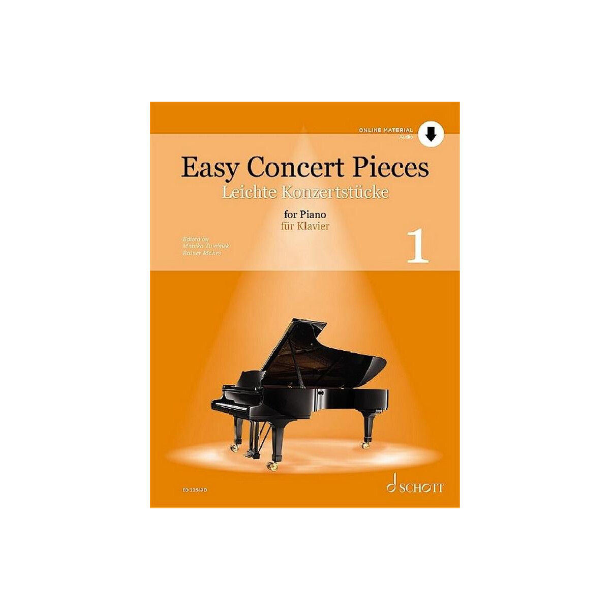 Leichte Konzertstücke Band 1 (+Onli box