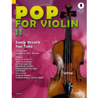 Pop for Violin Band 11 (+Online Audio)