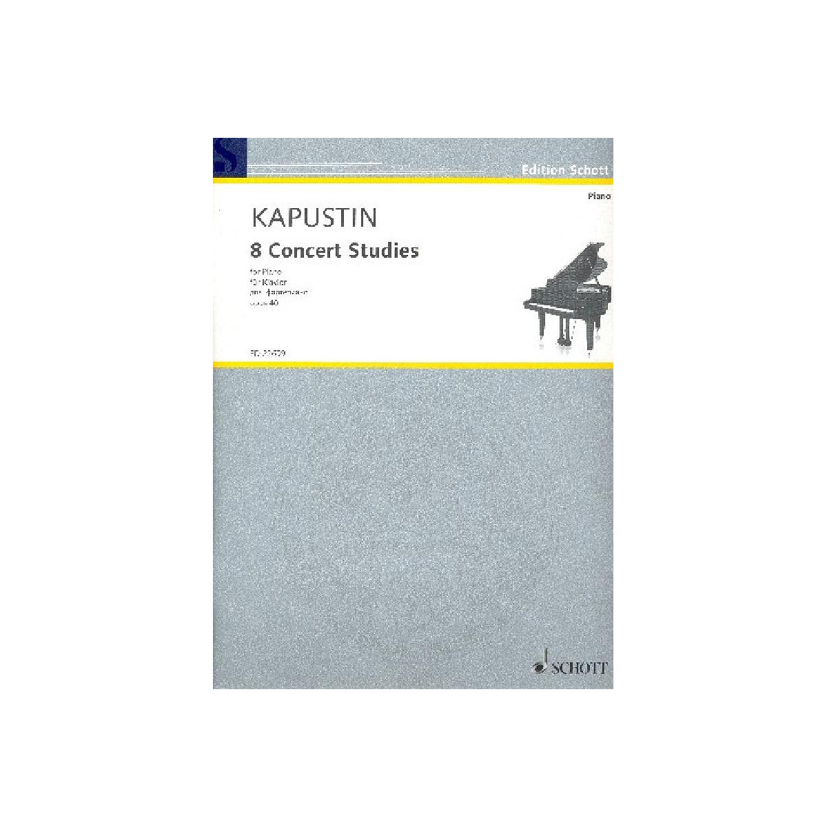 8 Concert Studies op.40