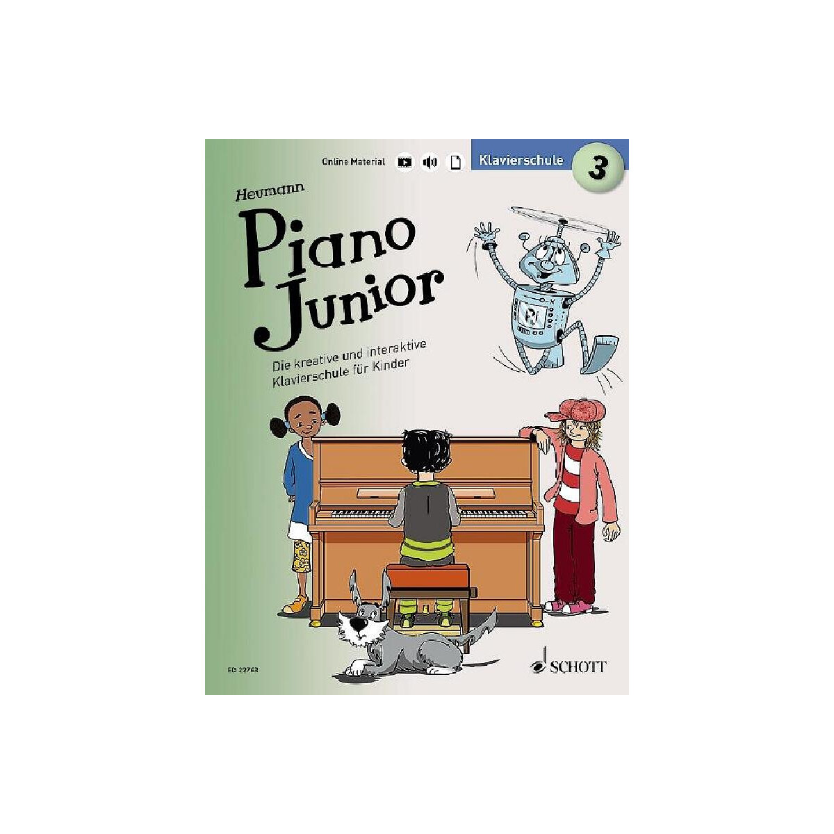 Piano junior - Klavierschule Band 3 (+On box