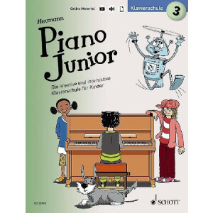 Piano junior - Klavierschule Band 3 (+Online-Audio)