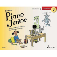 Piano junior - Theoriebuch Band 1 (+Online-Material)