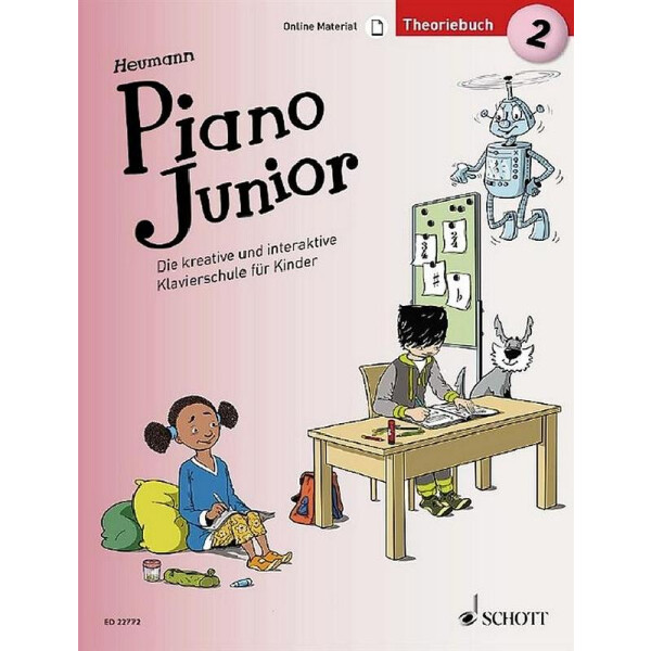 Piano junior - Theoriebuch Band 2 (+Online-Material)