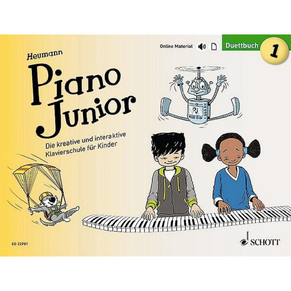 Piano junior - Duettbuch Band 1 (+Online-Material)