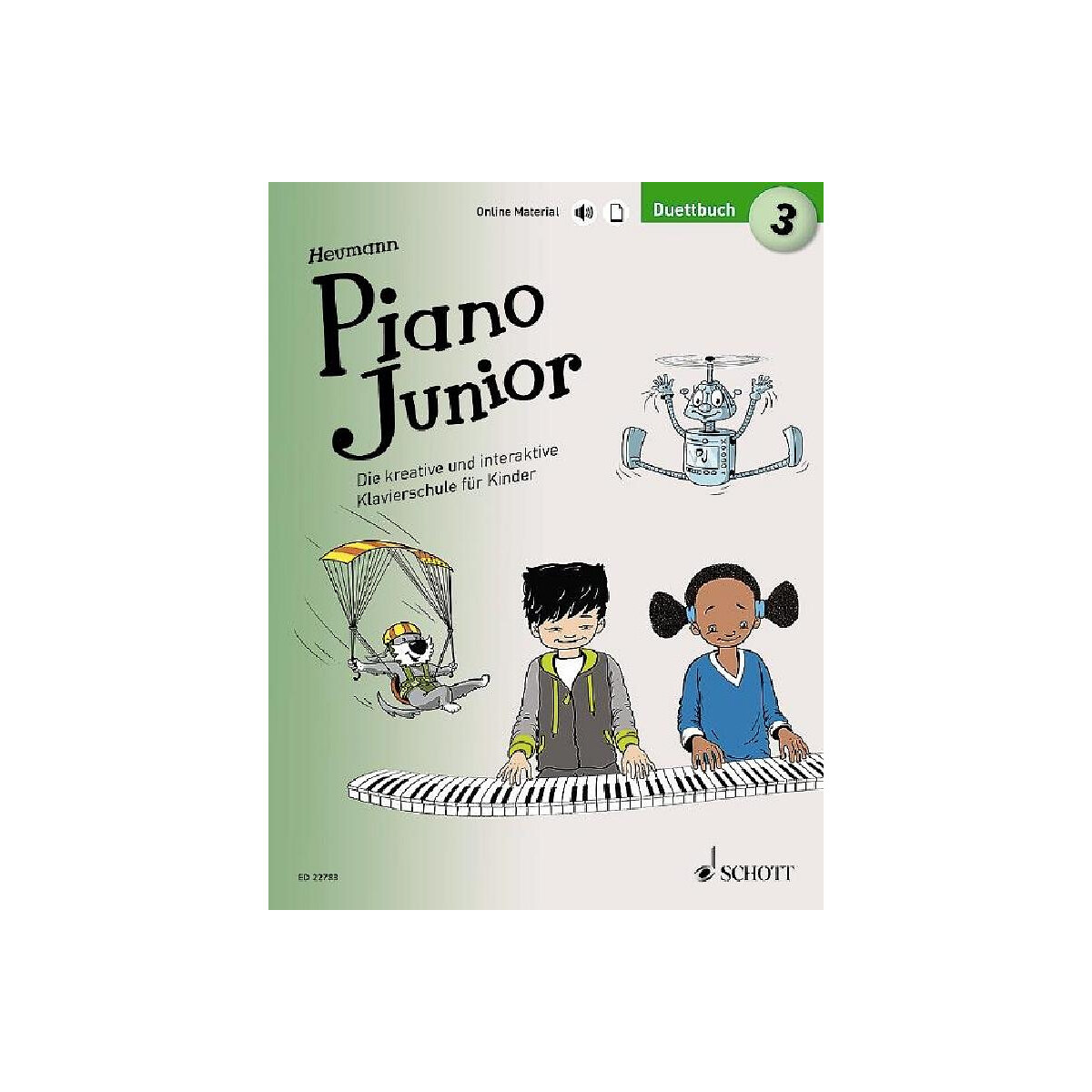 Piano junior - Duettbuch Band 3 (+Online box