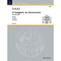 O Ewigkeit du Donnerwort