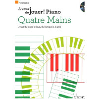 Quatre mains - Jouer du piano à deux, du baroque à la pop (+CD)