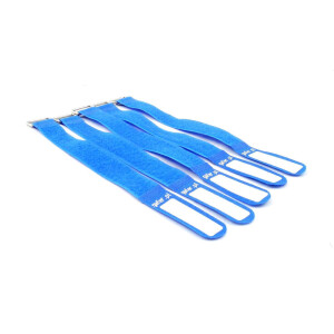 GAFER.PL cable ties Velcro fastener 25x260mm pack of 5 blue
