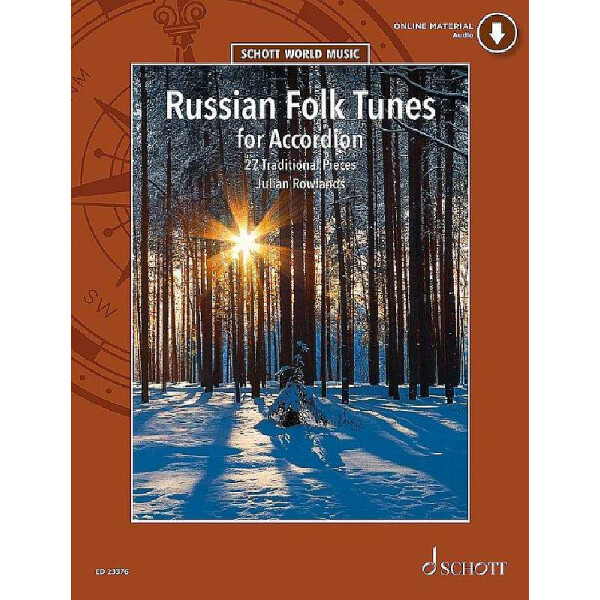 Russian Folk Tunes (+Online Audio)