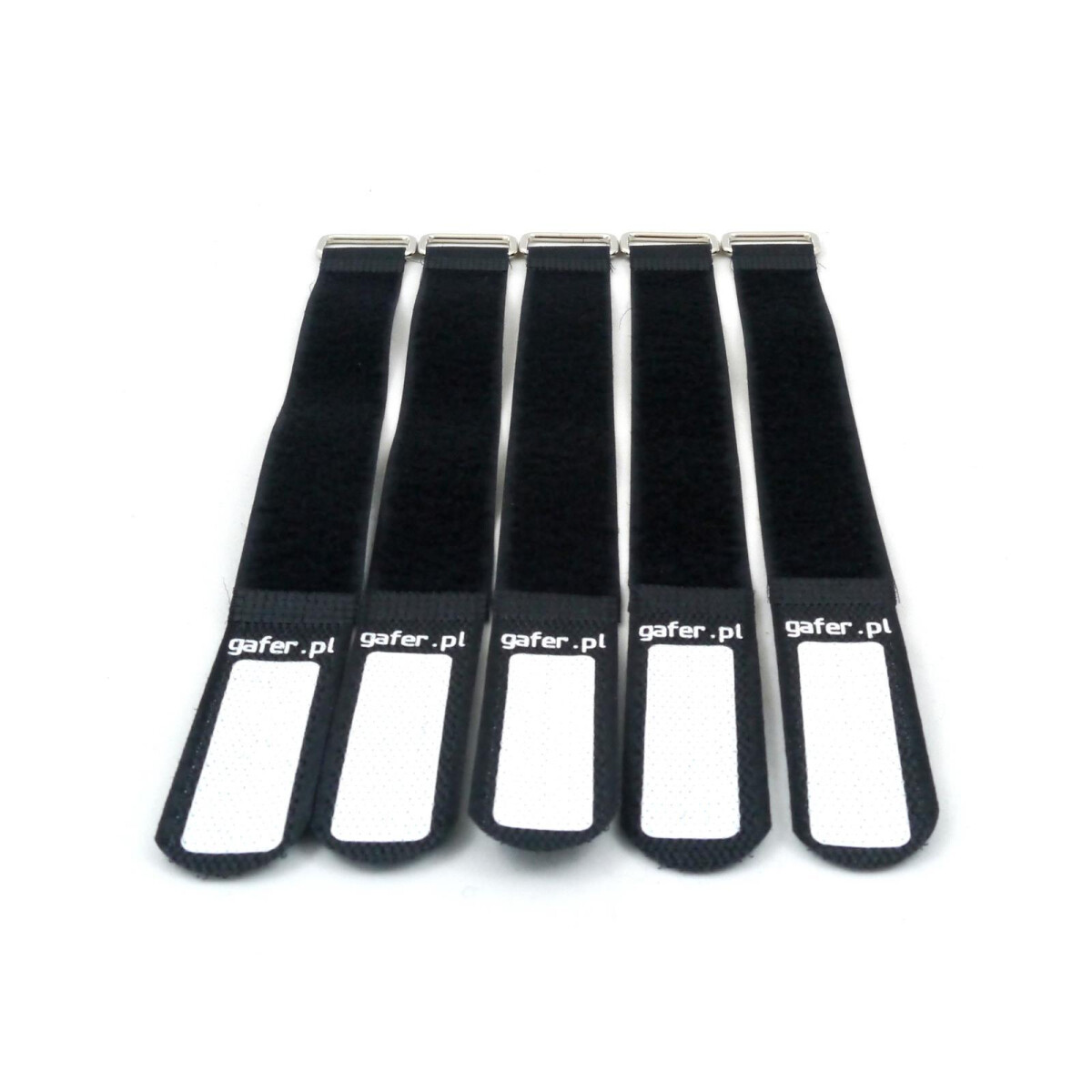 GAFER.PL cable ties Velcro fastener 25x260mm pack of 5 black
