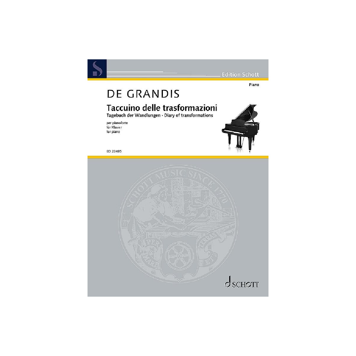 Tagebuch der Wandlungen, in Form einer C box