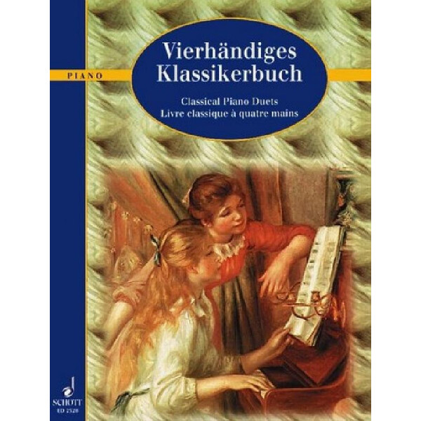 Vierhändiges Klassikerbuch für