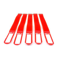 GAFER.PL cable ties Velcro fastener 25x400mm pack of 5 red