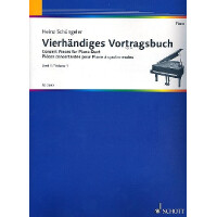 Vierhändiges Vortragsbuch Band 1