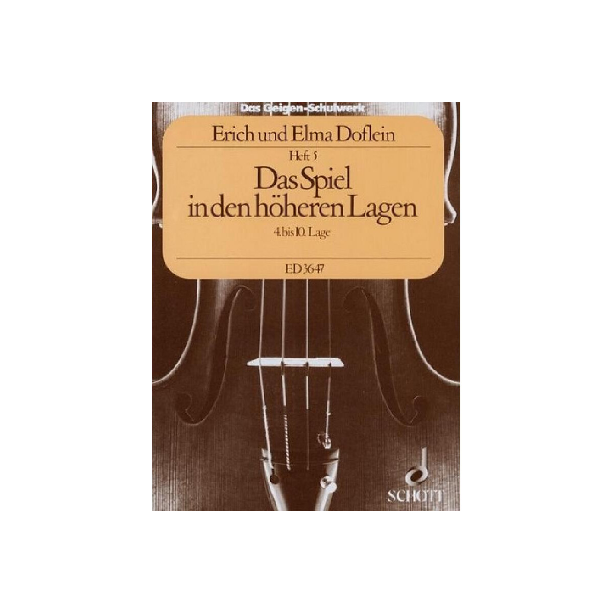 Das Geigenschulwerk Band 5 box