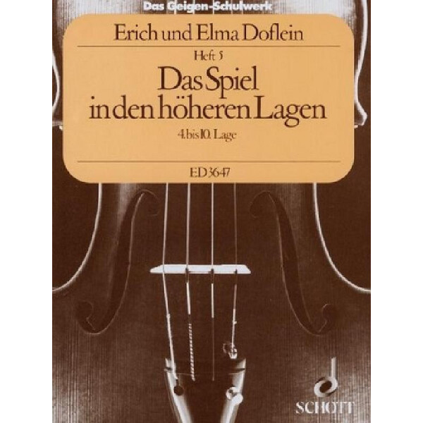 Das Geigenschulwerk Band 5