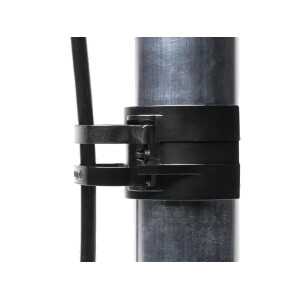 Snap fastening clip light silver 4x