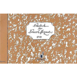 Notenbuch für Nannerl Mozart 1759
