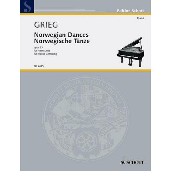 Norwegische Tänze op.35 für