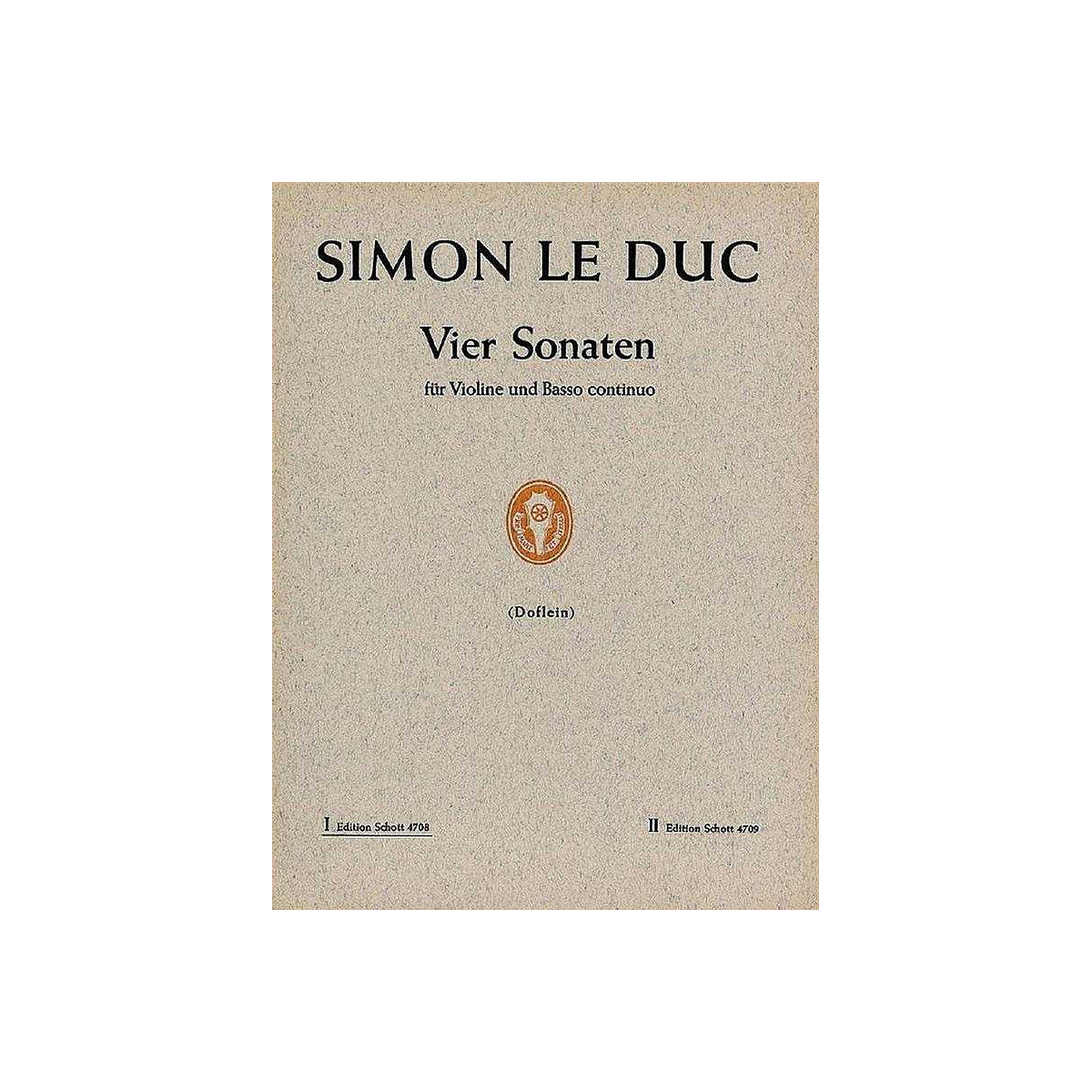 4 Sonaten op.4 Band 1