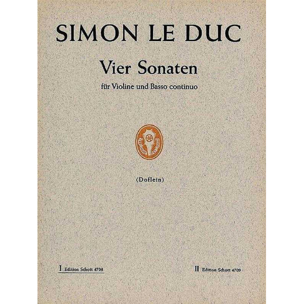 4 Sonaten op.4 Band 1