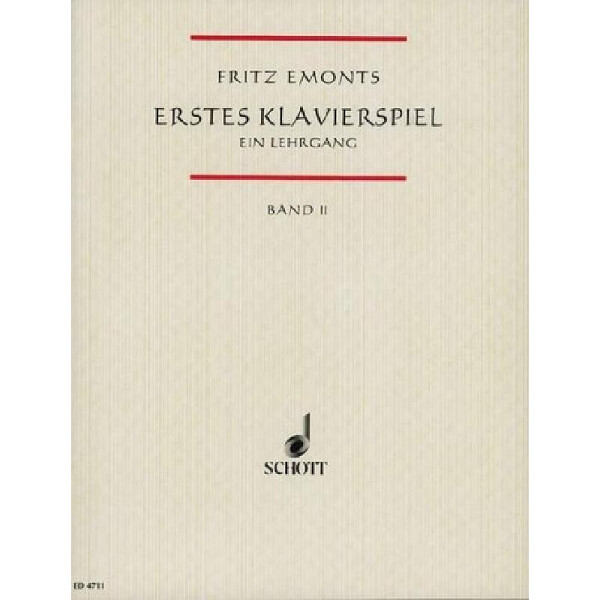 Erstes Klavierspiel Band 2