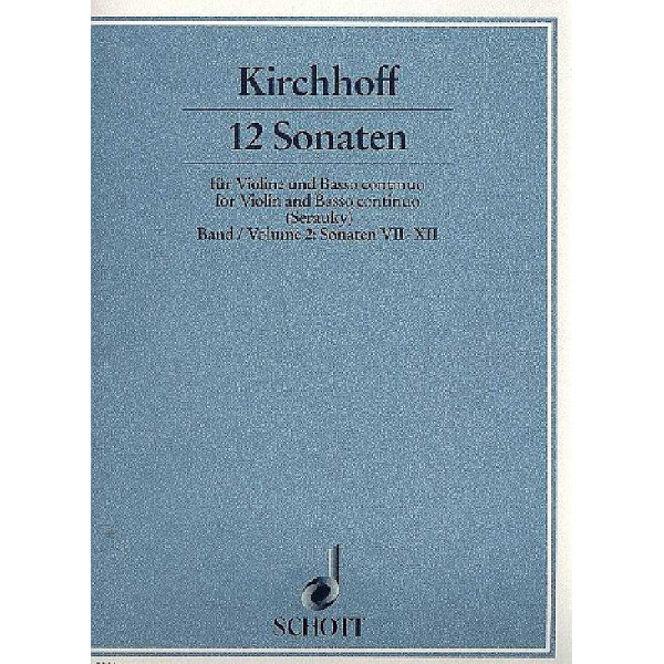 12 Sonaten Band 2 (Nr.7-12)