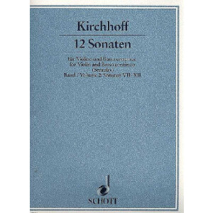 12 Sonaten Band 2 (Nr.7-12)