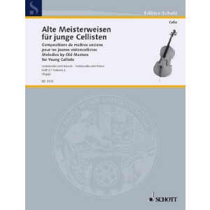 Alte Meisterweisen für junge Cellisten Band 2