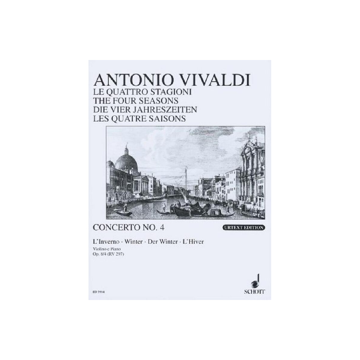 Le quattro Stagioni op.8,4 rv297 box