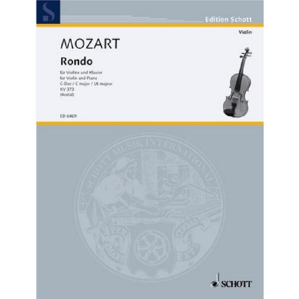 Rondo C-Dur KV373 für Violine