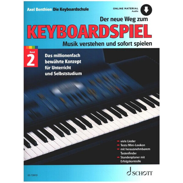 Der neue Weg zum Keyboardspiel Band 2 (+Online Audio)