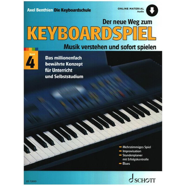 Der neue Weg zum Keyboardspiel Band 4 (+Online Audio)