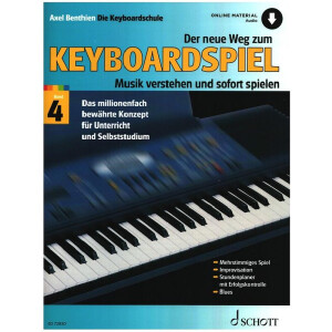 Der neue Weg zum Keyboardspiel Band 4 (+Online Audio)