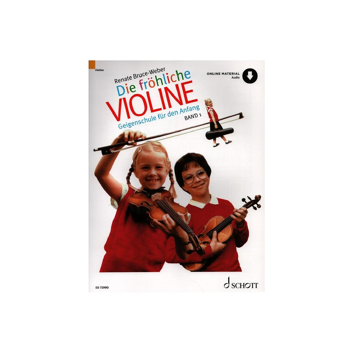 Die fröhliche Violine Band 1 (+Online Audio)