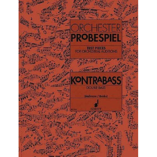Orchester Probespiel Kontrabass