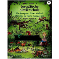 Europäische Klavierschule Band 2 (+Online Audio)