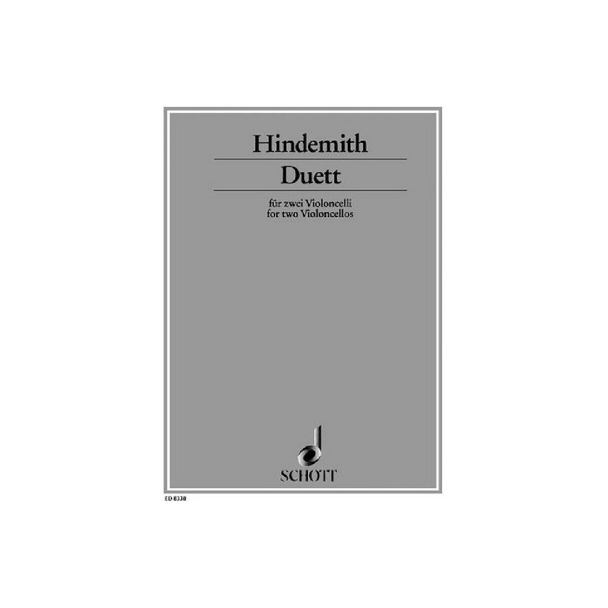 Duett für 2 Violoncelli box