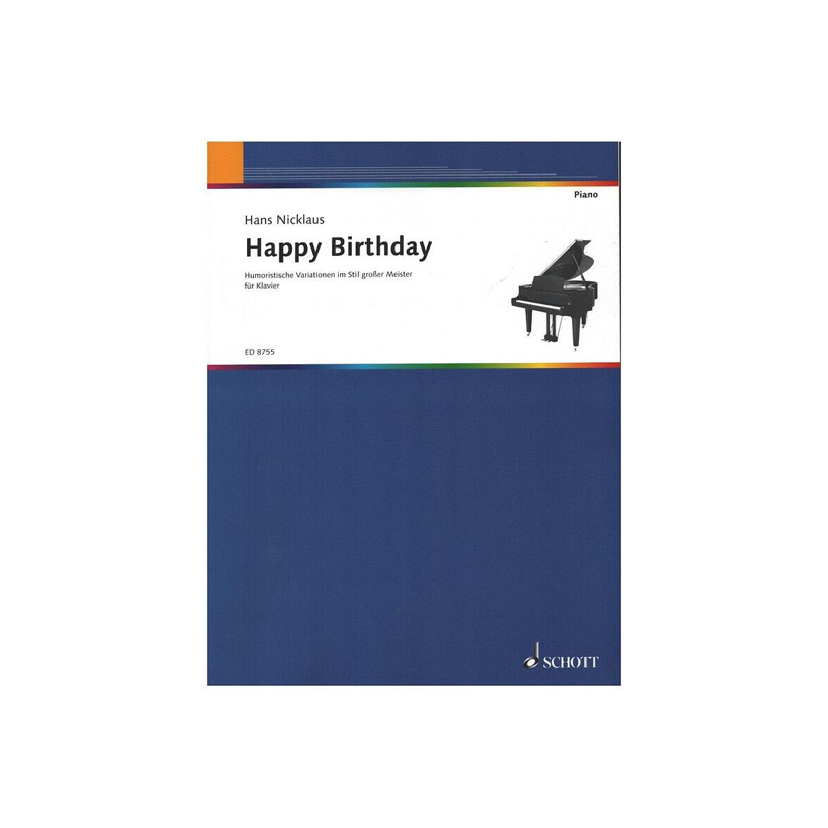 Happy Birthday - Humoristische Variation box