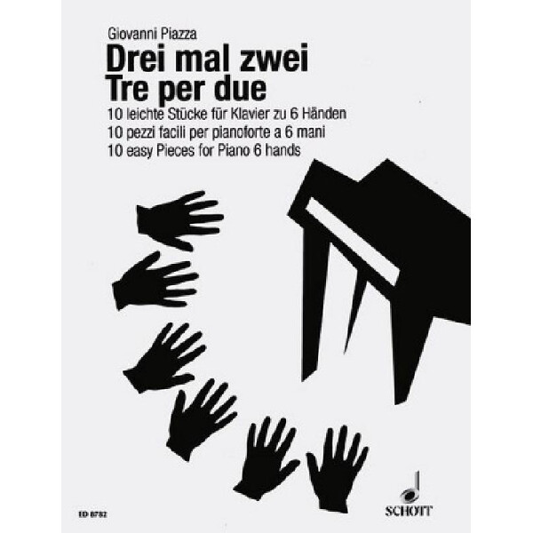 Drei mal zwei 10 leichte Stücke